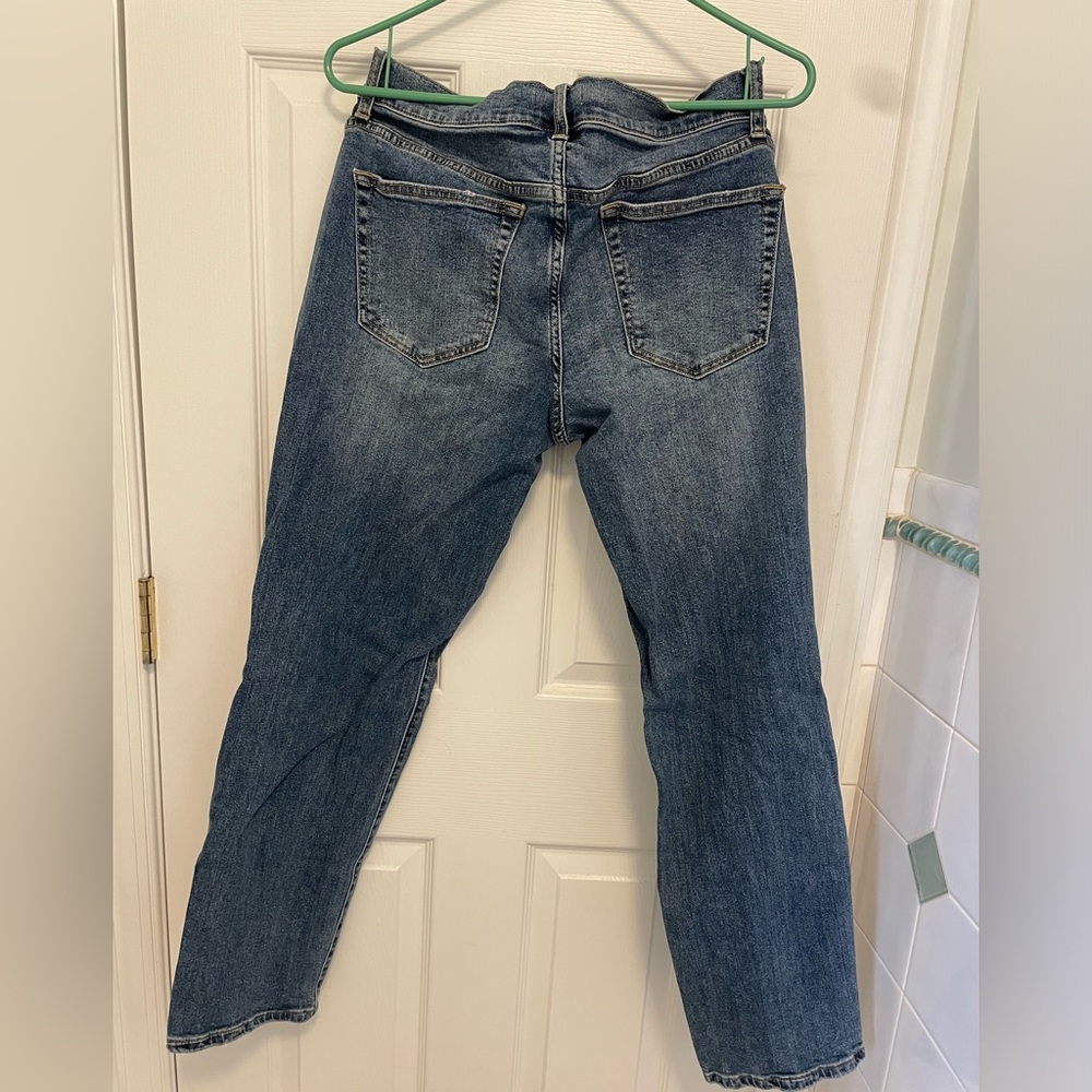 Oliver Logan straight dark blue jeans size 31